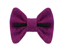 Load image into Gallery viewer, The Purple Sugarplum Harris Tweed Bow