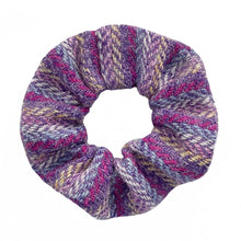 Load image into Gallery viewer, Lilac Sprinkles Harris Tweed Match Me and My Pet Scrunchie and Collar Set