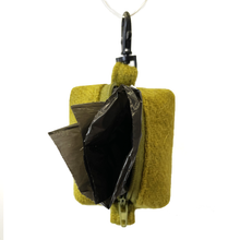 Load image into Gallery viewer, Amazon Moss Harris Tweed Treat/Poop Bag