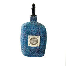 Load image into Gallery viewer, Glacier Blue Tartan Harris Tweed Treat/Poop Bag