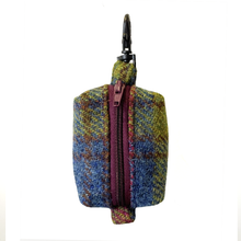 Load image into Gallery viewer, Ravishing Rhubarb Tartan Harris Tweed Treat/Poop Bag
