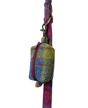 Load image into Gallery viewer, Ravishing Rhubarb Tartan Harris Tweed Treat/Poop Bag