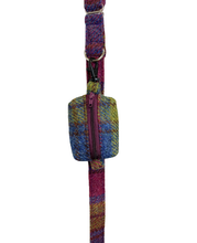 Load image into Gallery viewer, Ravishing Rhubarb Tartan Harris Tweed Treat/Poop Bag