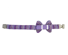 Load image into Gallery viewer, The Lilac Sprinkles Harris Tweed Bow

