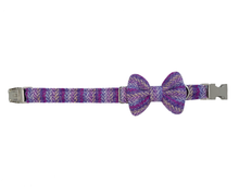 Load image into Gallery viewer, The Lilac Sprinkles Harris Tweed Bow

