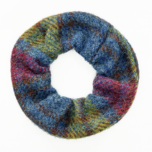 Load image into Gallery viewer, Ravishing Rhubarb Harris Tweed Hair Scrunchie
