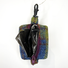 Load image into Gallery viewer, Ravishing Rhubarb Tartan Harris Tweed Treat/Poop Bag

