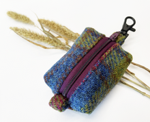 Load image into Gallery viewer, Ravishing Rhubarb Tartan Harris Tweed Treat/Poop Bag
